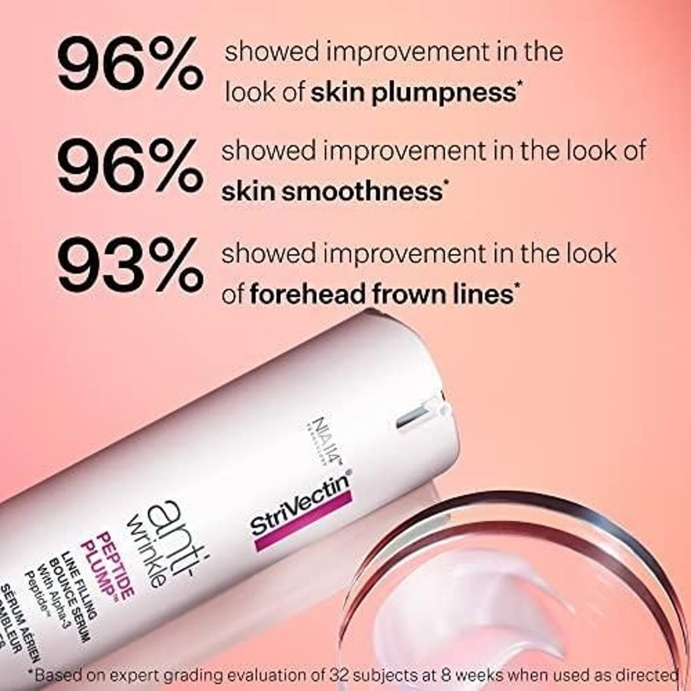 StriVectin Anti-Wrinkle Peptide Plump Wrinkle Filling Serum Retails $92 NEW Box - Picture 2 of 8